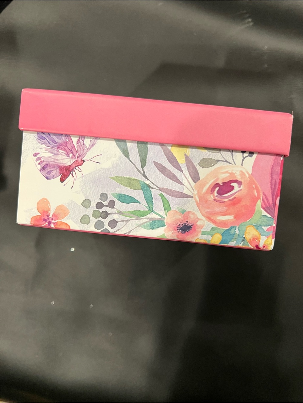 Floral Pink Women's Accessory Box - Decorative Storage